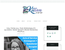 Tablet Screenshot of kittenagogo.com
